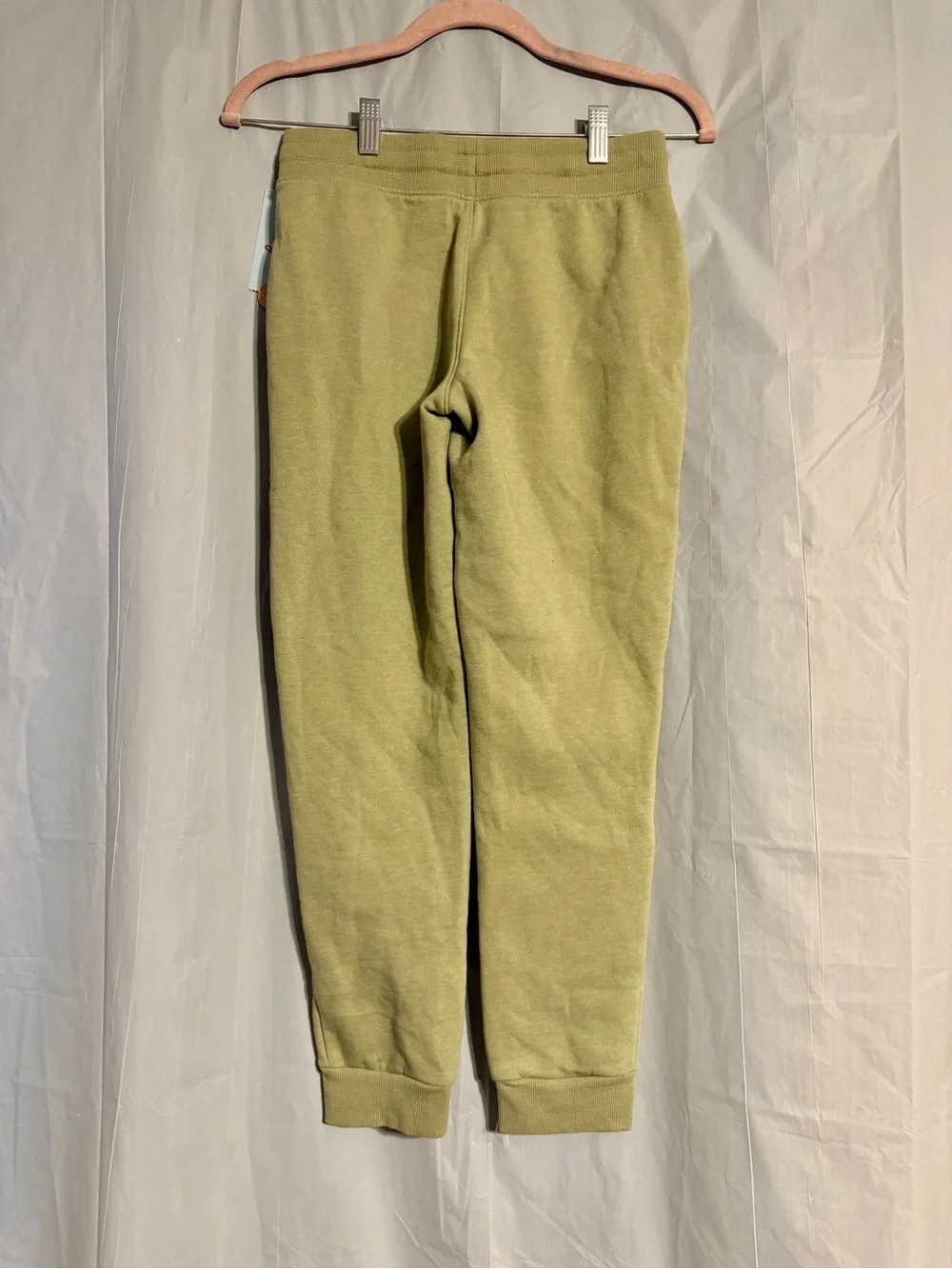 Kids Olive Green Jogger Sweatpants Size L 10-12 NWT